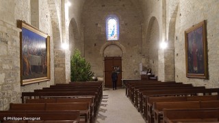 Intérieur de l'église Notre-Dame de Beauvert - Sainte-Jalle
